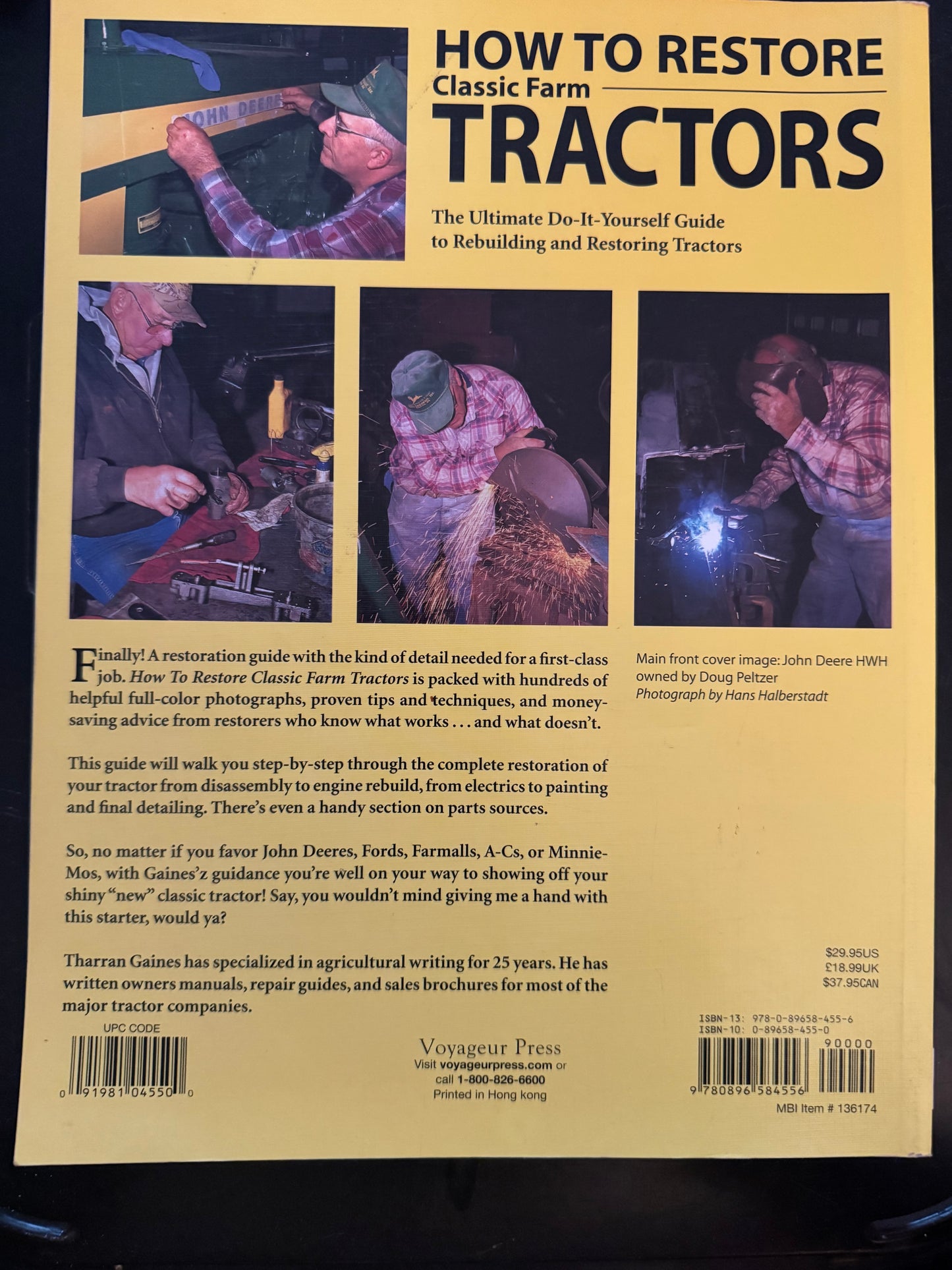 How To Restore Classic Farm Tractors by Tharran E. Gains