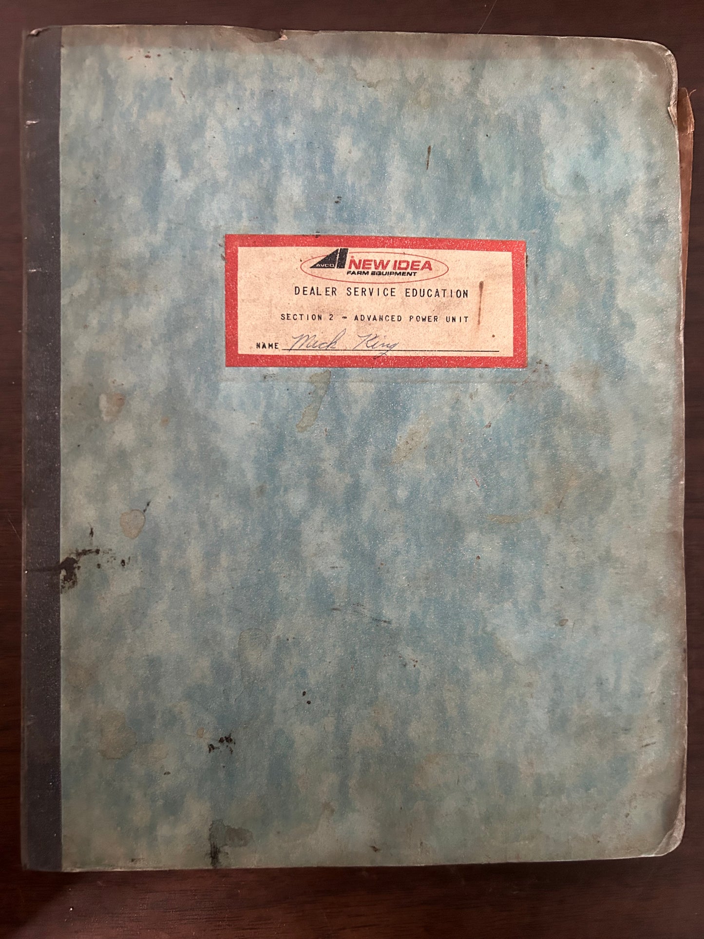 New Idea _ Section 2 Advanced Power Unit _ Dealer Service Education with no 702 Uni-System Power Unit Operator’s Manual