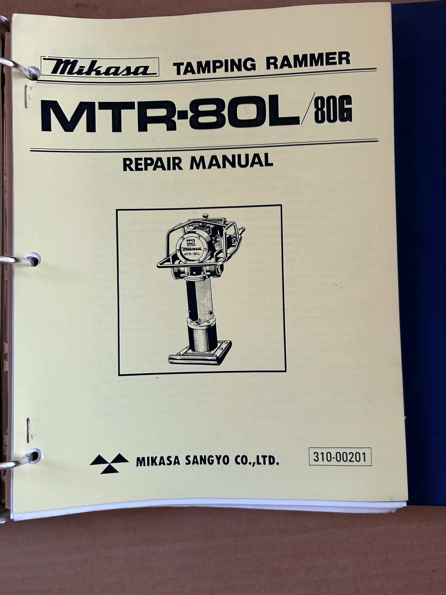 Mikasa _ Manuals Binder