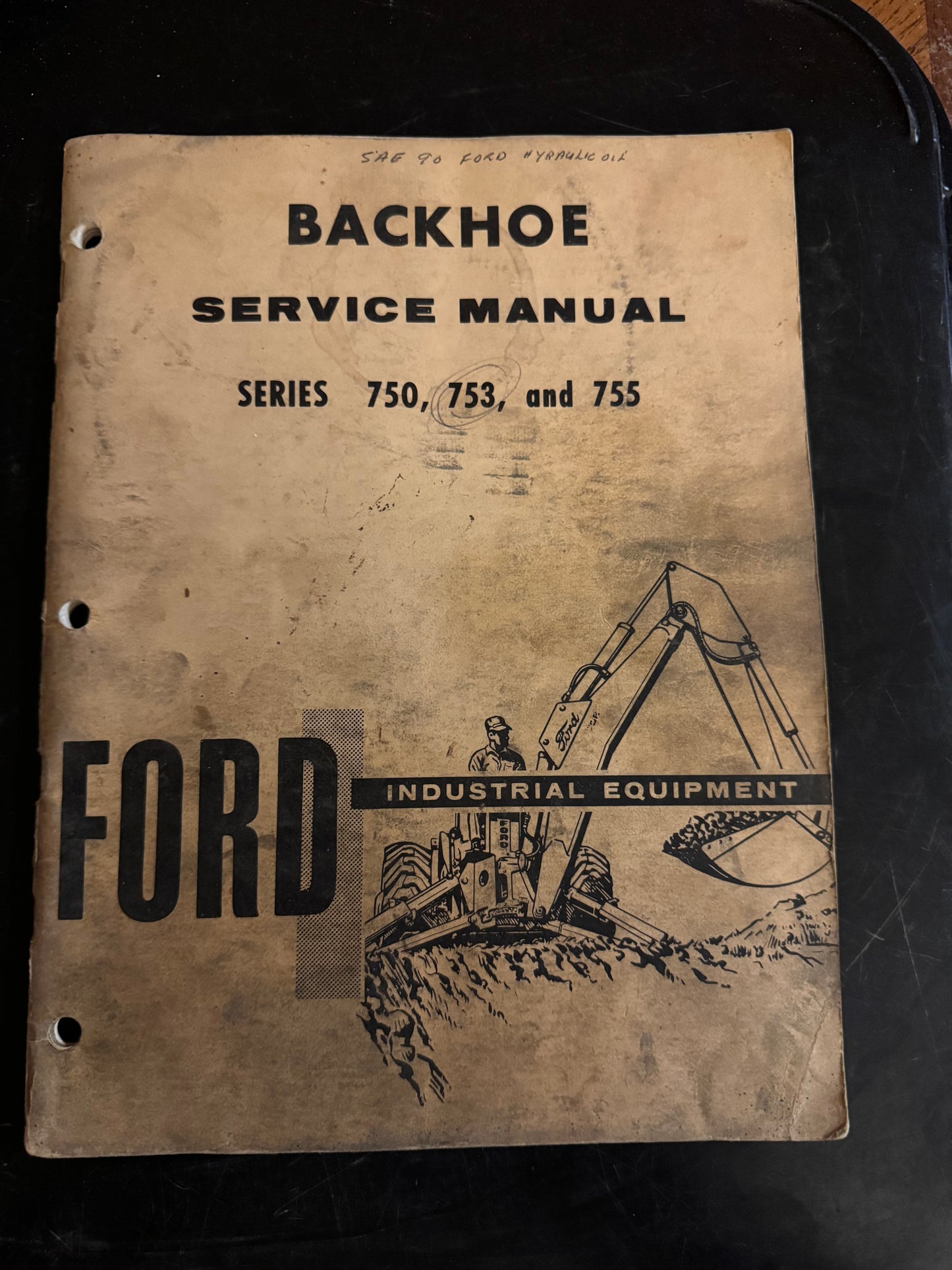Ford _ series 750, 753 & 755 Backhoe _ Service Manual