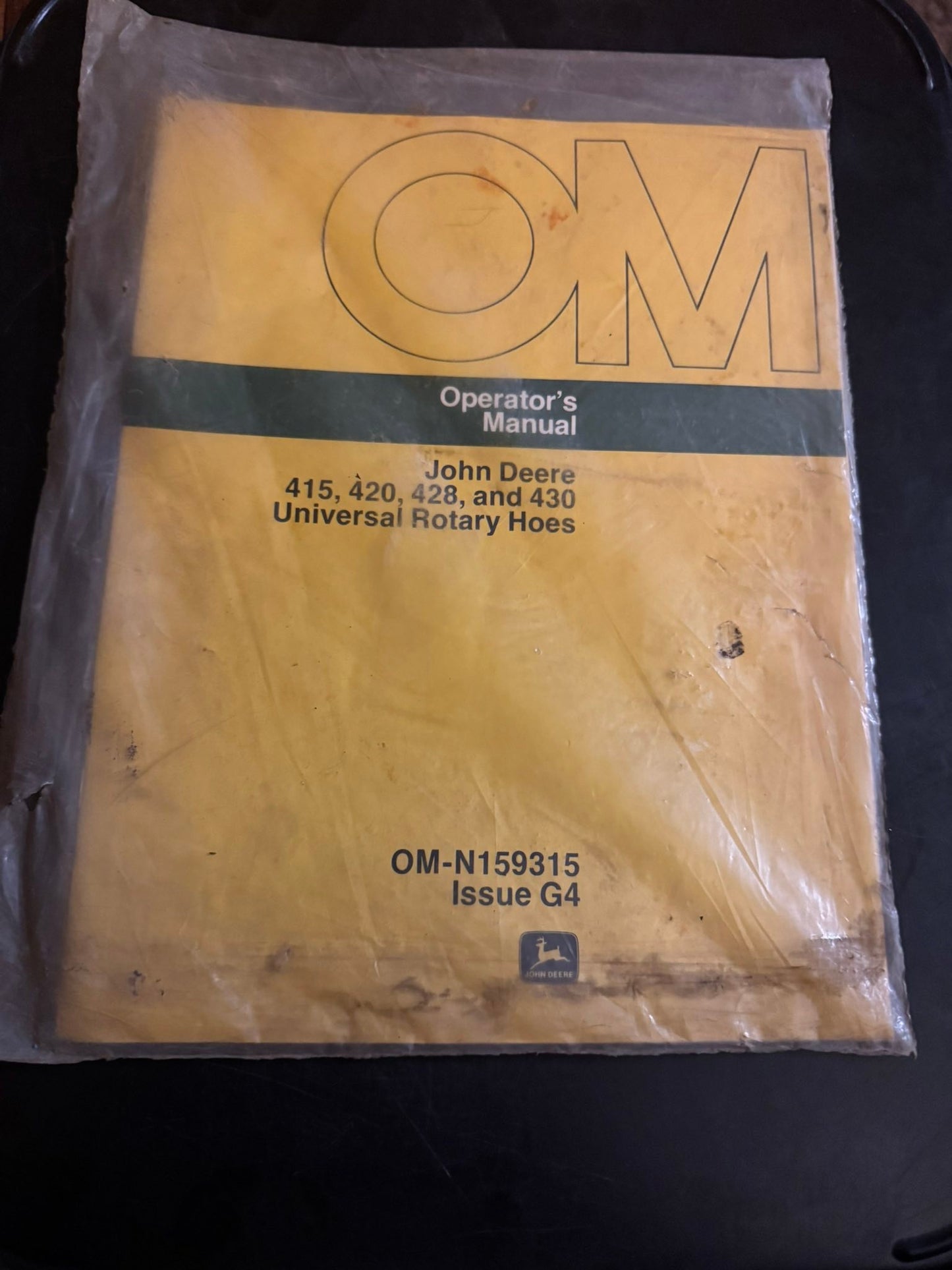 John Deere _ 415, 420, 428 & 430 Universal Rotary Hoes _ Manual