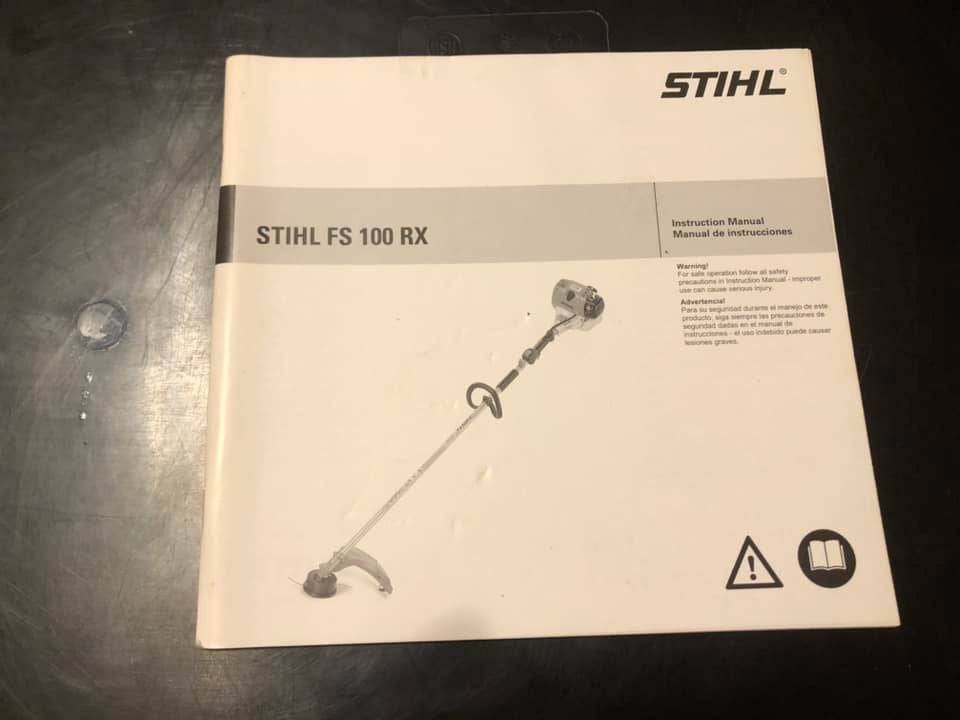 Stihl _ FS 100 RX Instructions Manual
