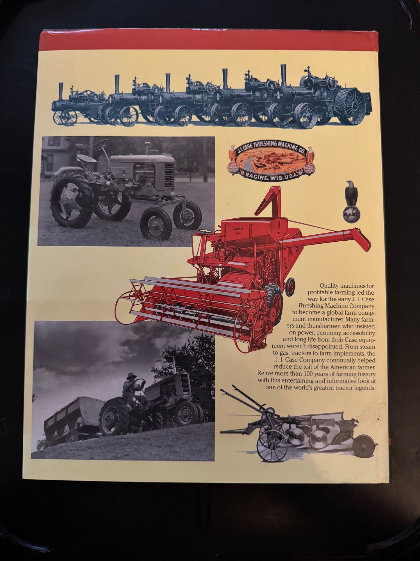 Full Steam Ahead J. I. Case Tractors & Equipment 1842-1955 Volume One by David Erb and Eldon Brumbaugh
