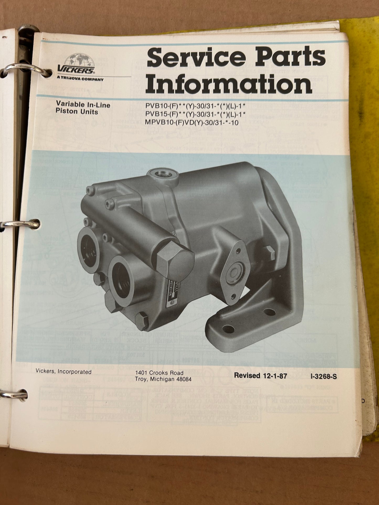 Gomaco _ Manuals Binder