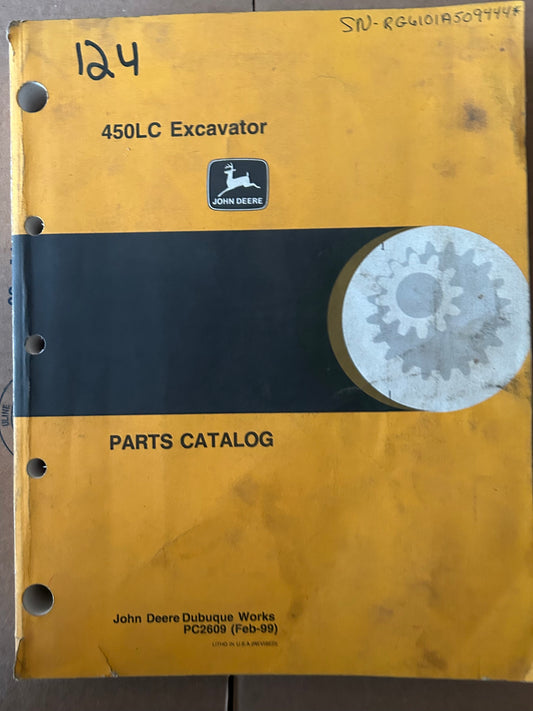 John Deere _ 450LC Excavator _ Parts Catalog PC2609
