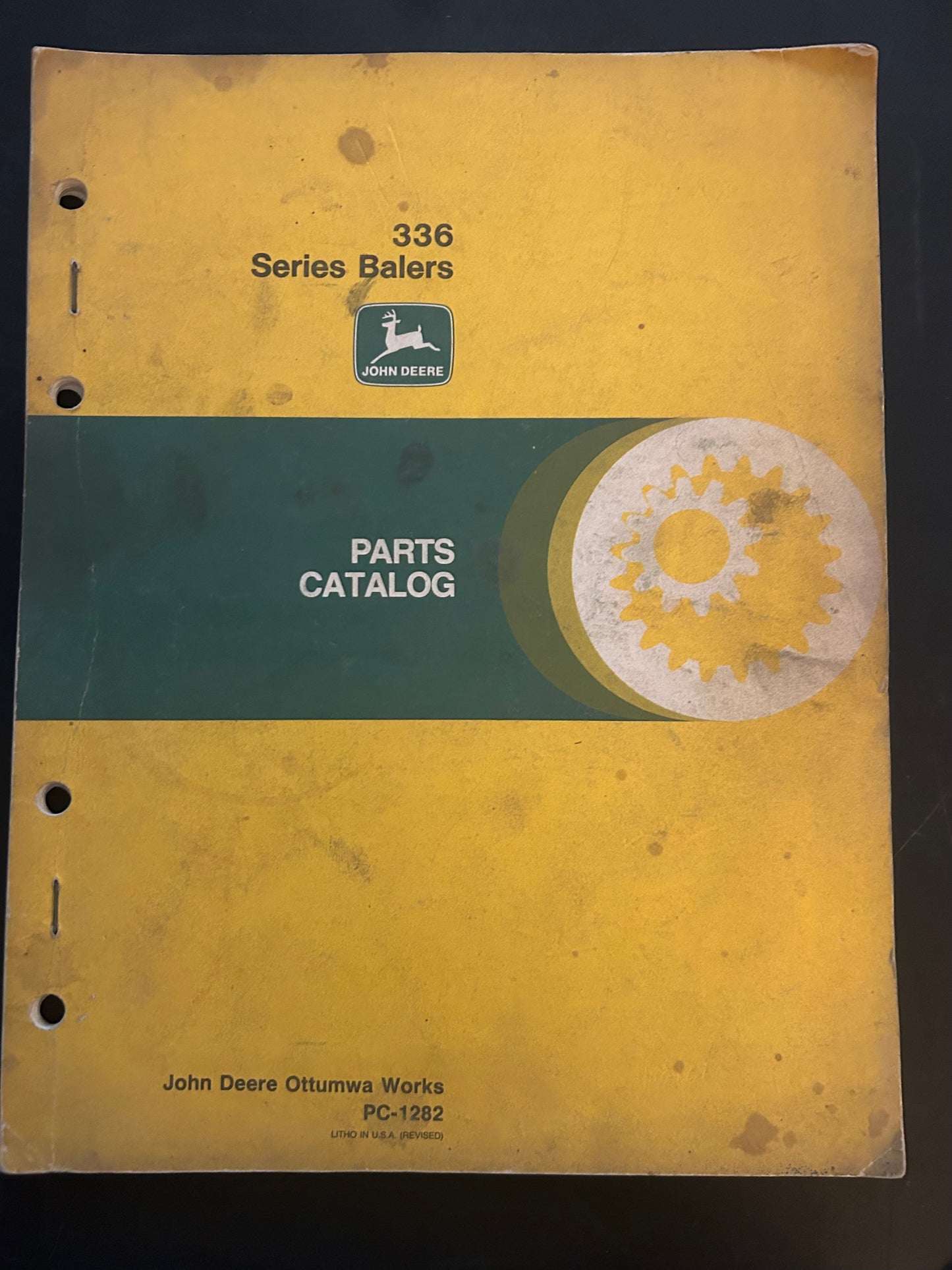 John Deere _ 336 Series Balers _ Parts Catalog