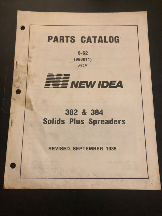 New Idea _ 382 & 384 Solids Plus Spreaders _ Parts Catalog