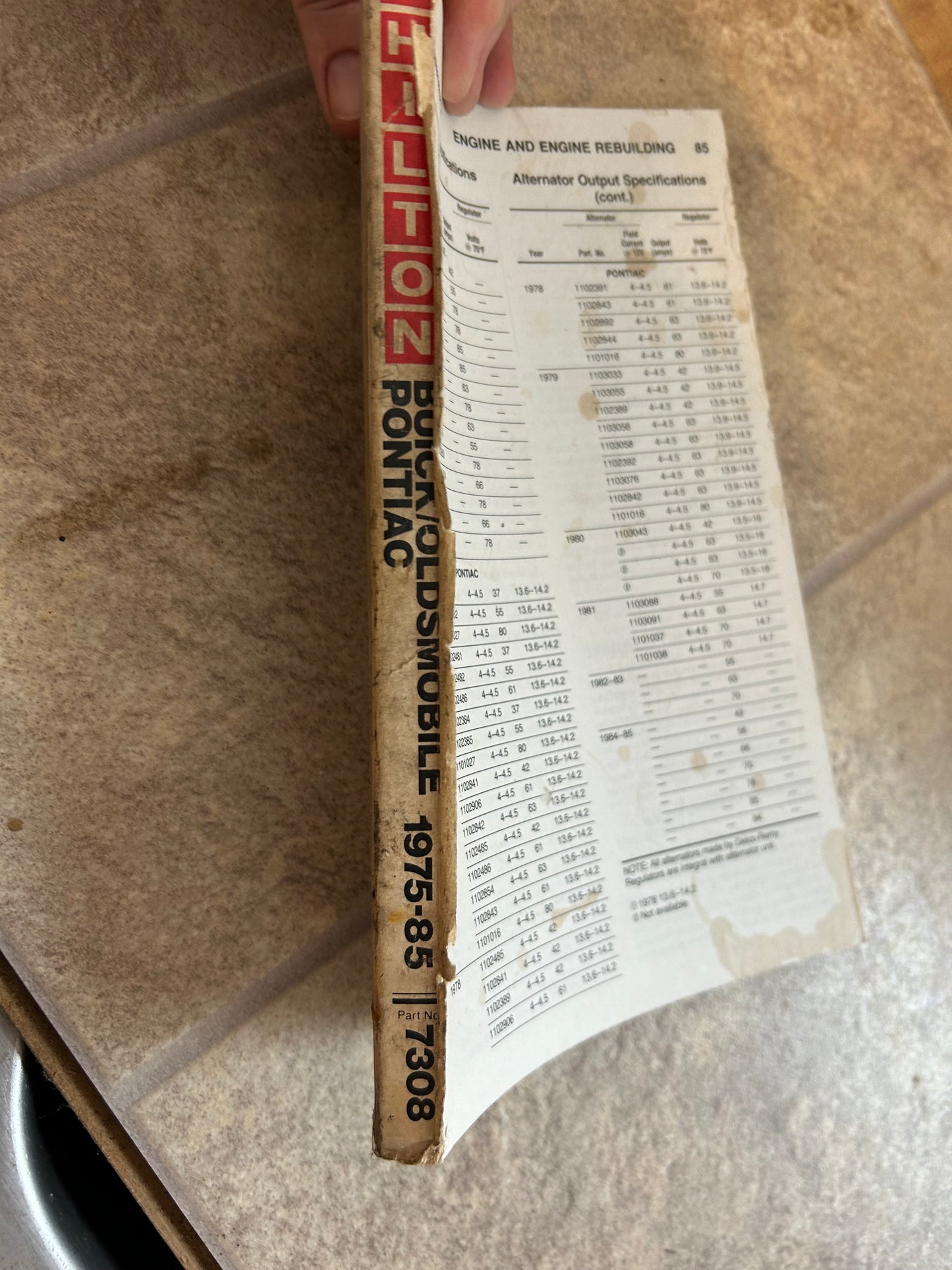 Buick, Oldsmobile & Pontiac _ 1975-85 Repair & Tune-Up Guide - Chilton’s