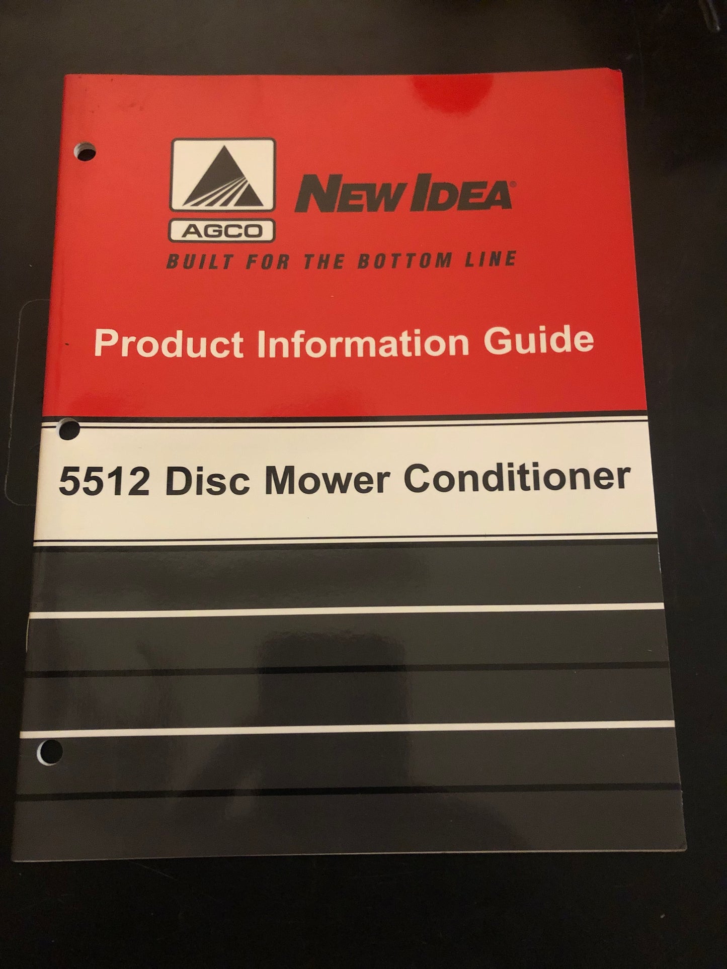 New Idea _ 5512 Disc Mower Conditioner _ Product Information Guide