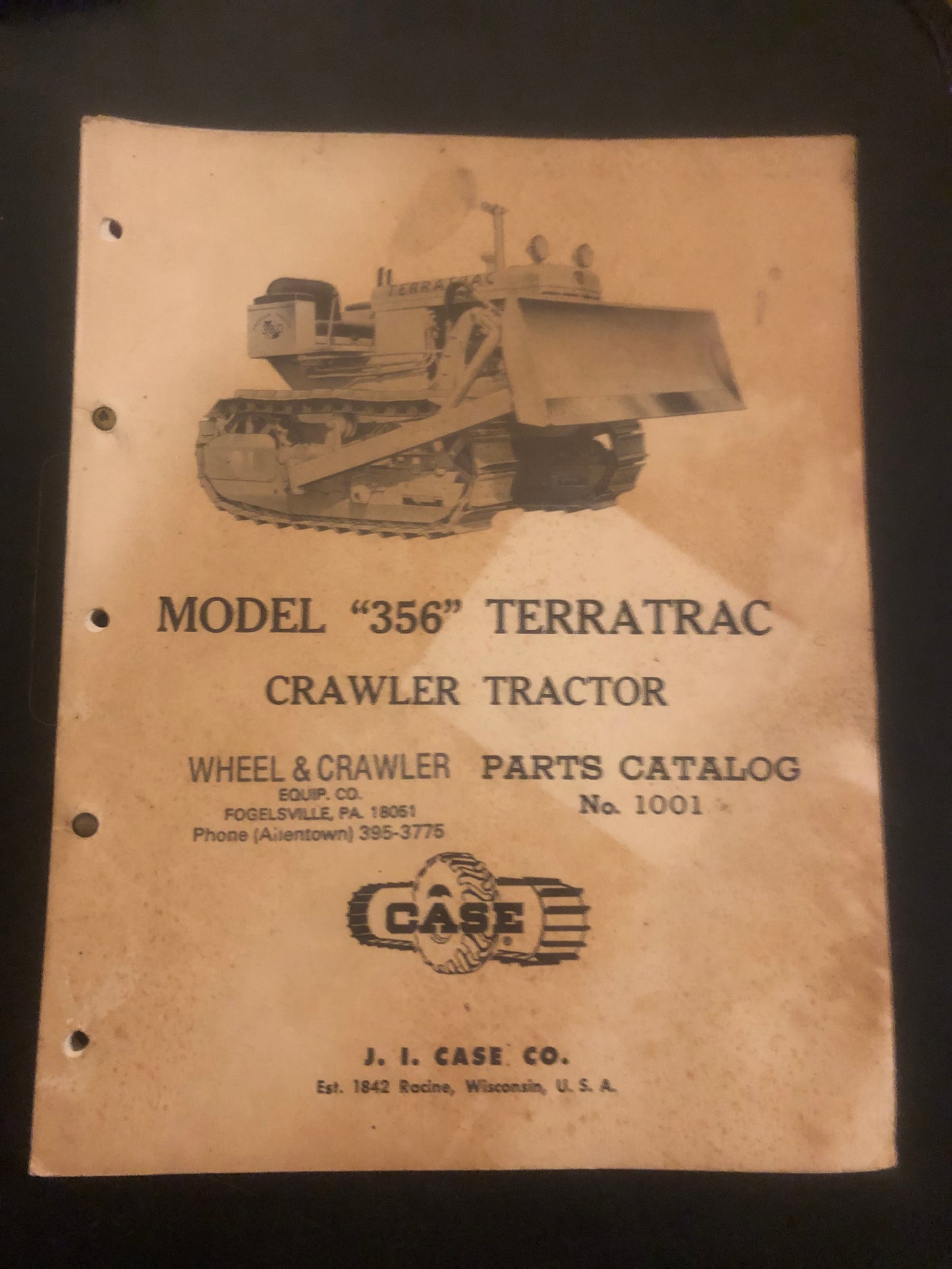 JI Case _ model 356 Terratrac Crawler Tractor _ Parts Catalog