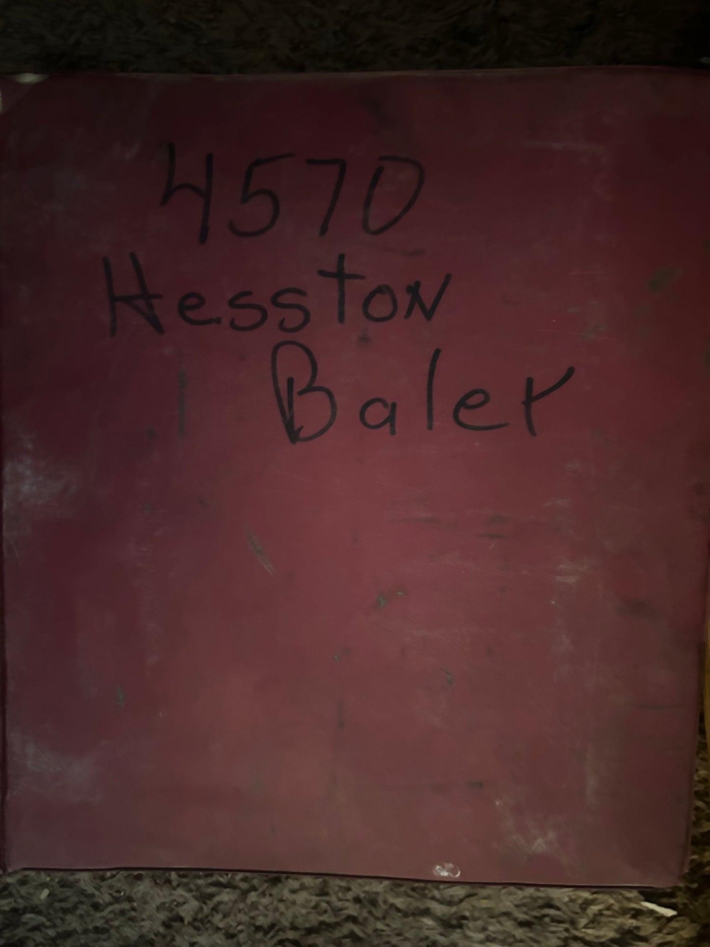 Heston _ 4550 & 4750 Bale Thrower _ Assembly Instructions