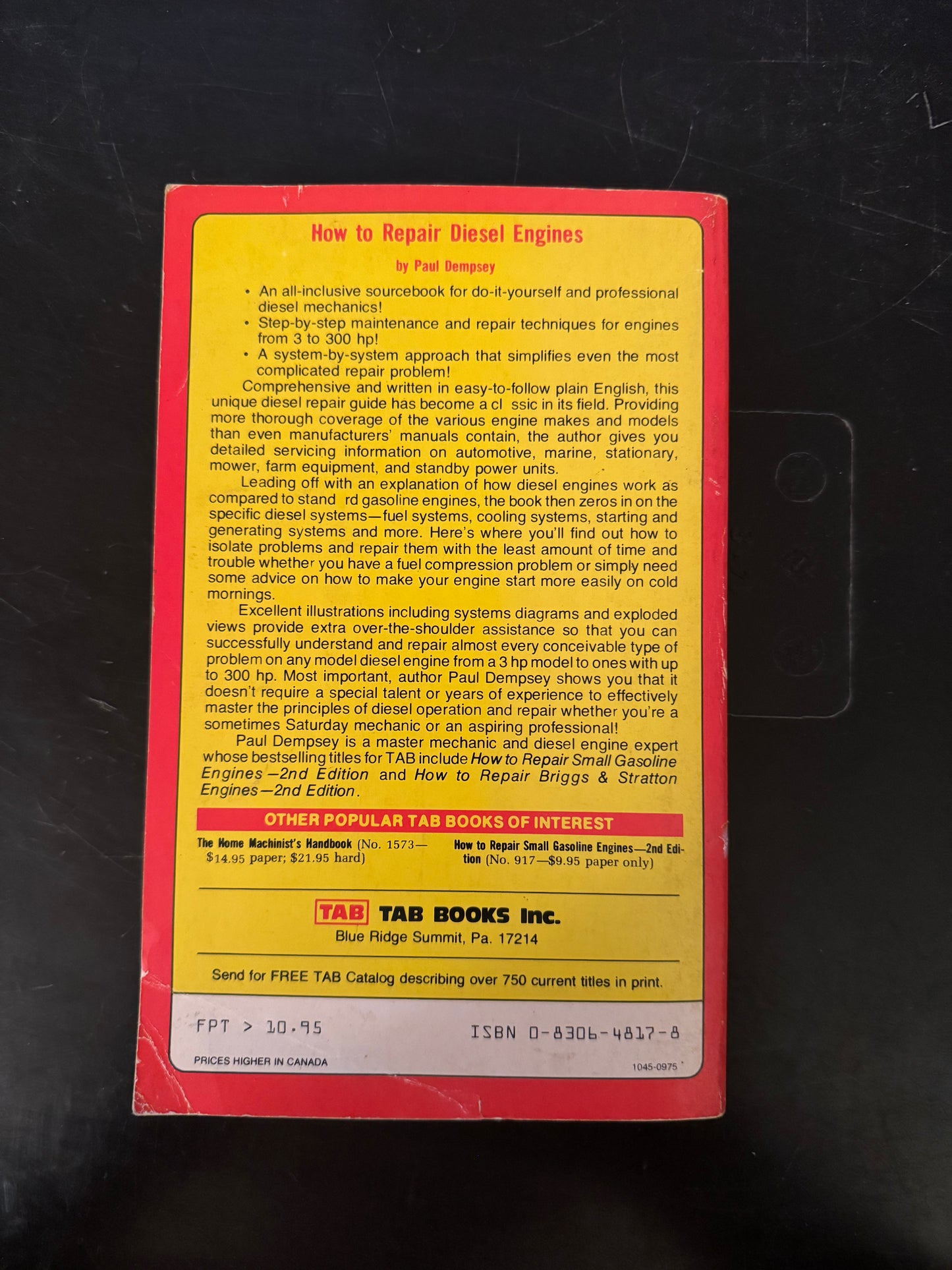 How To Repair Diesel Engine by Paul Dempsey