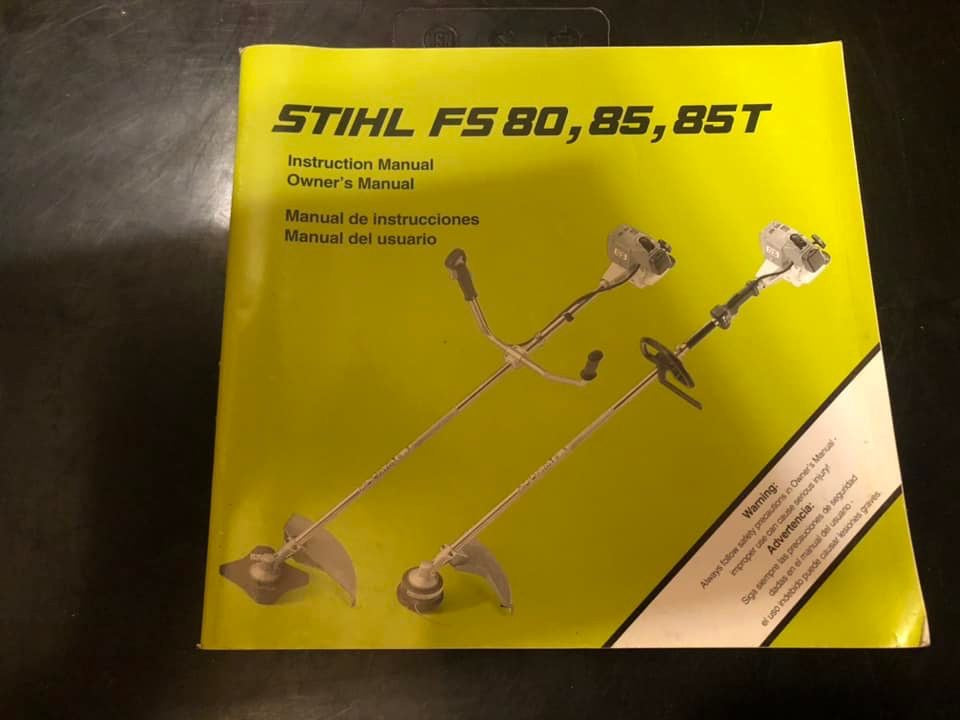 Stihl _ FS 80, 85, 85T Instructions & Owner’s Manual