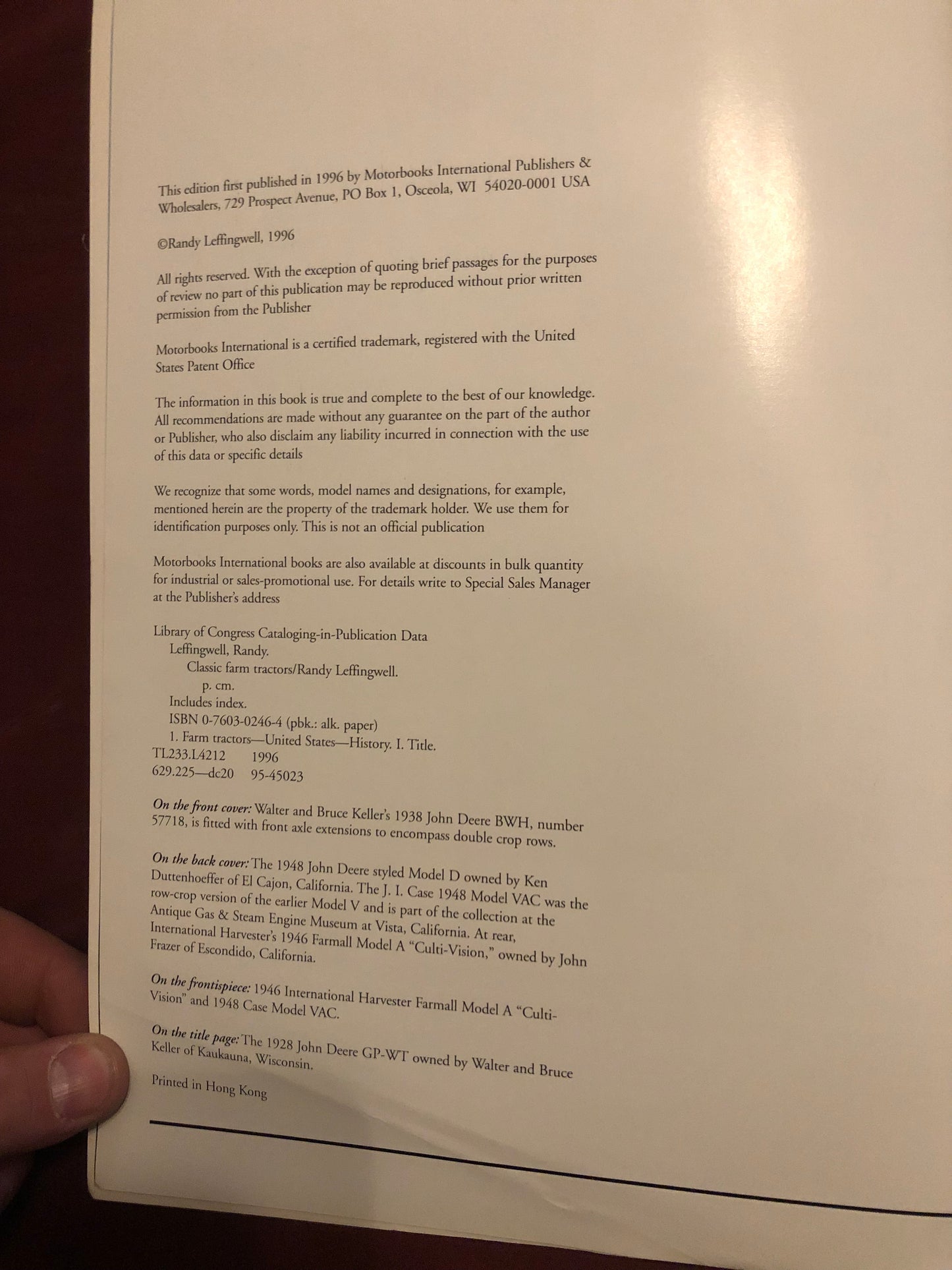 Classic Farm Tractors by Randy Leffingwell