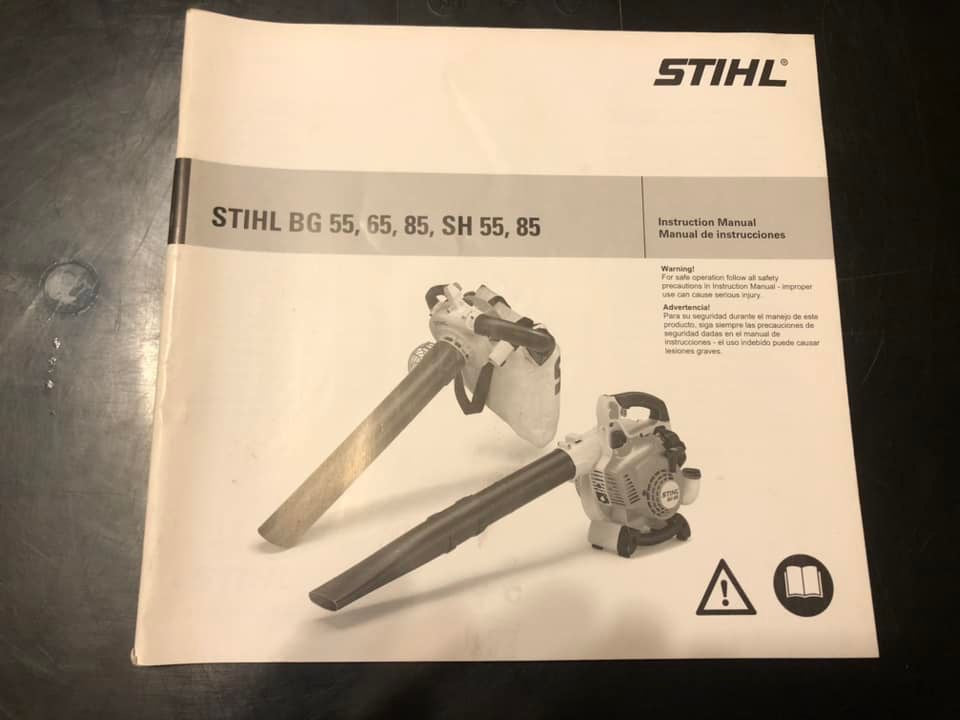 Stihl _  BG 55, 65, 85 & SH 55, 85 Instructions Manual