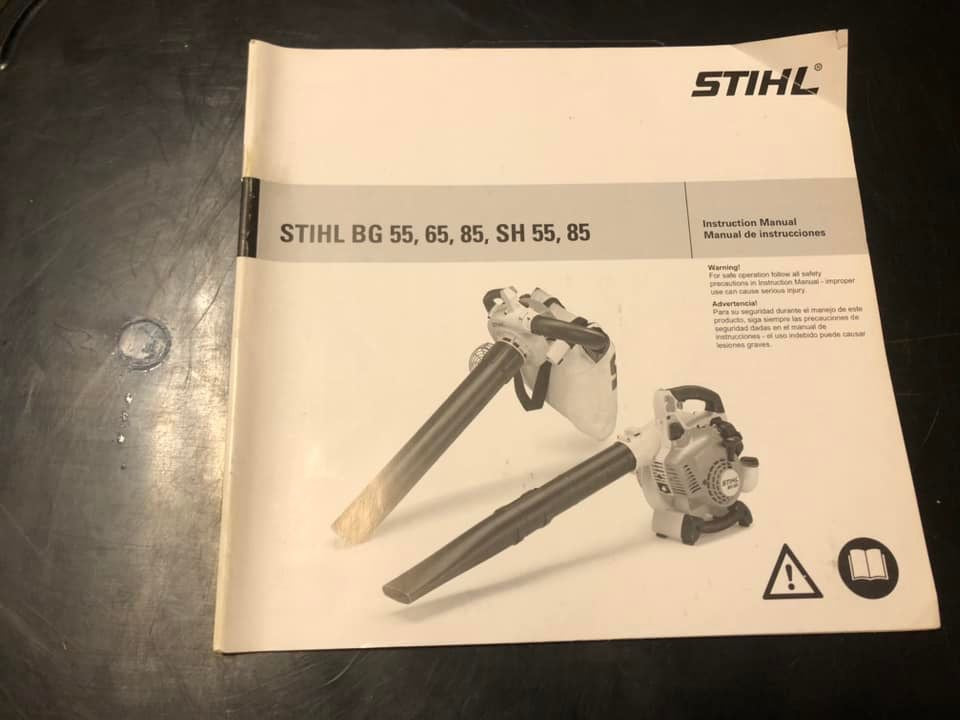 Stihl _  BG 55, 65, 85 & SH 55, 85 Instructions Manual
