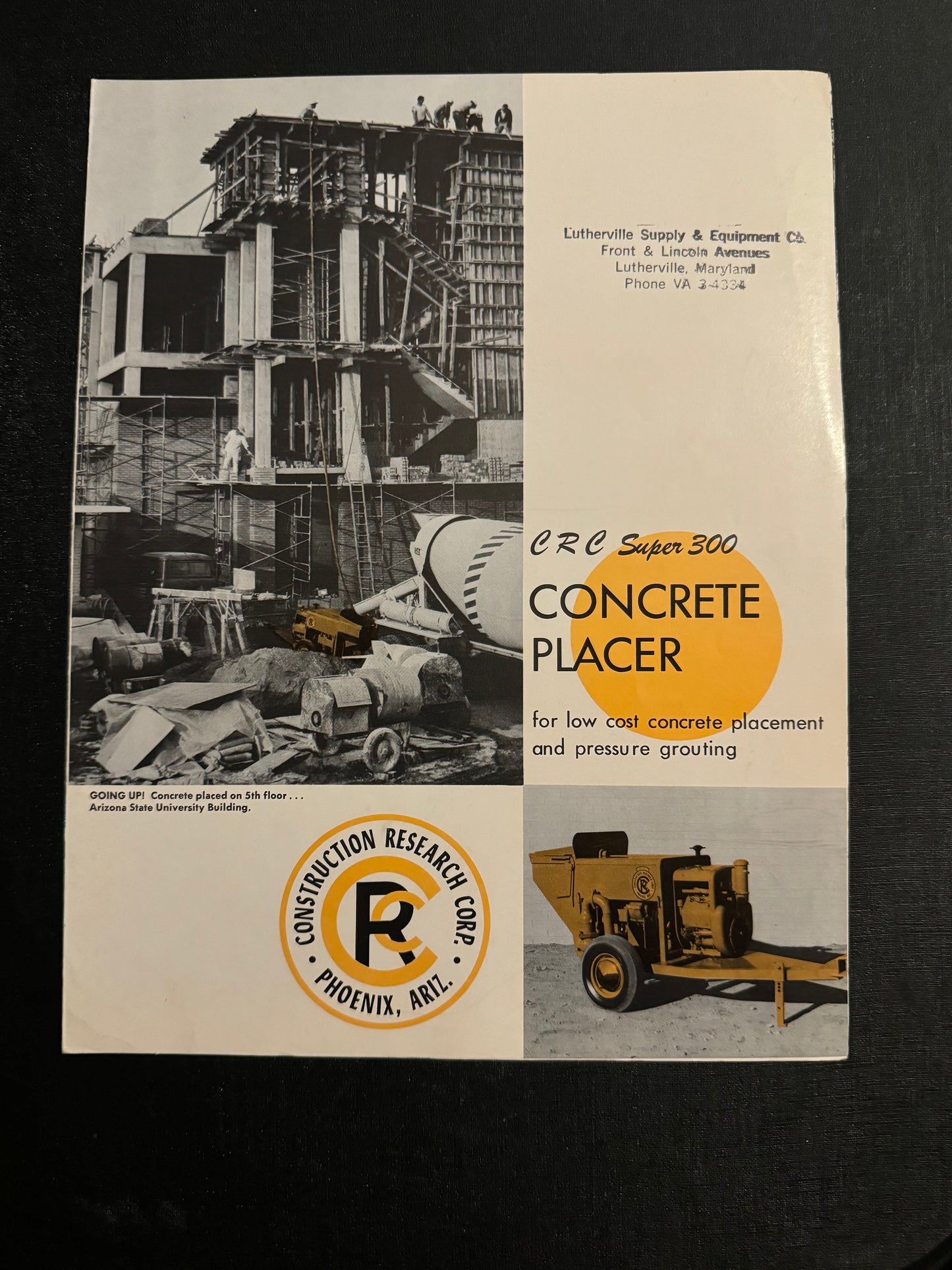 Construction Research Corp _ Concrete Placer