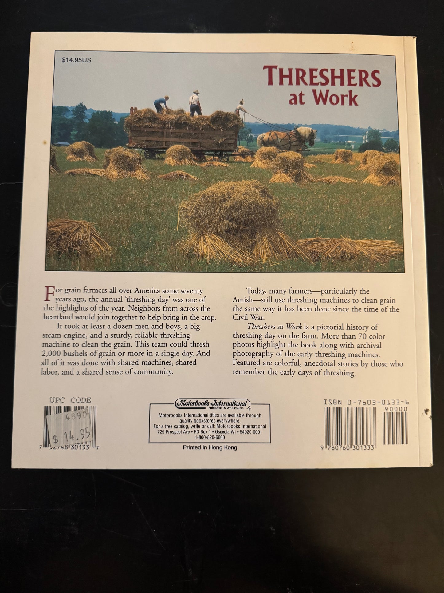 Threshers at Work by Hans Halberstadt