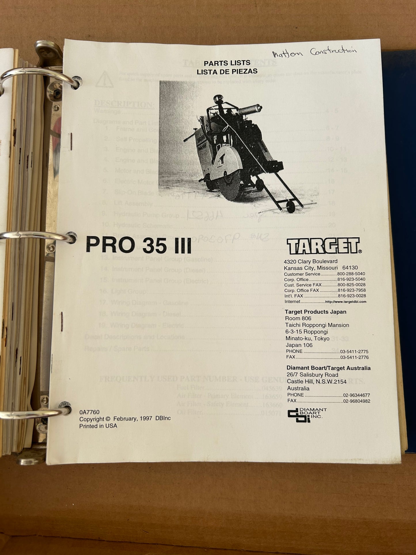XANDER Target _ Saws & Etc Manuals vol 1