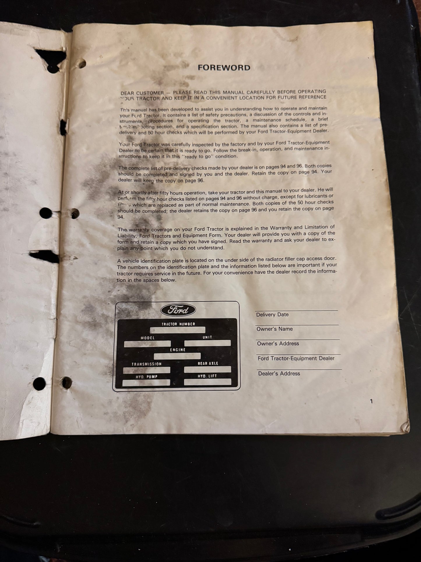 Ford _ 6710 & 7710 _ Operator’s Manual