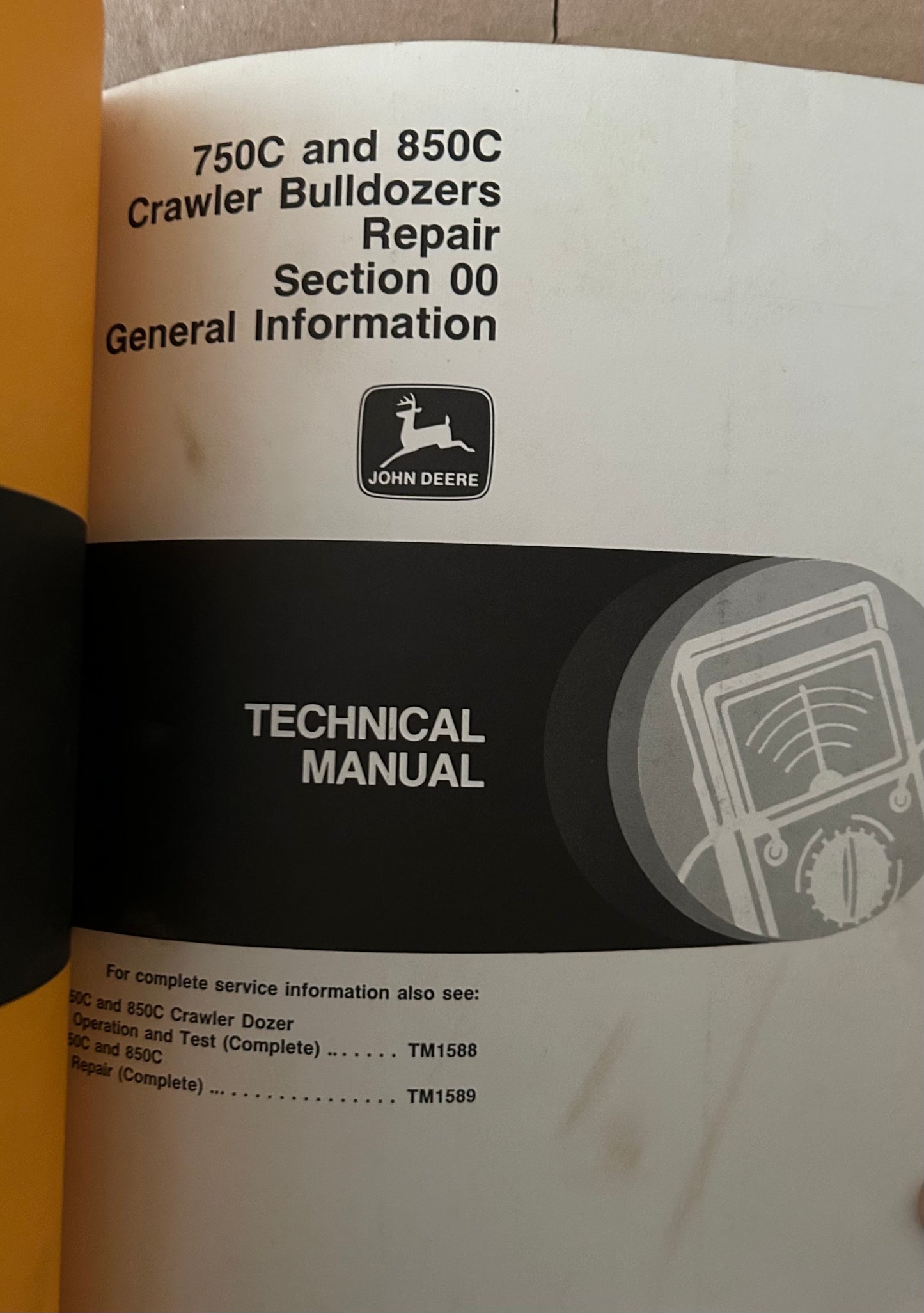 John Deere _ 750C & 850C Crawler Dozer _ Parts Catalog & Technical Manuals