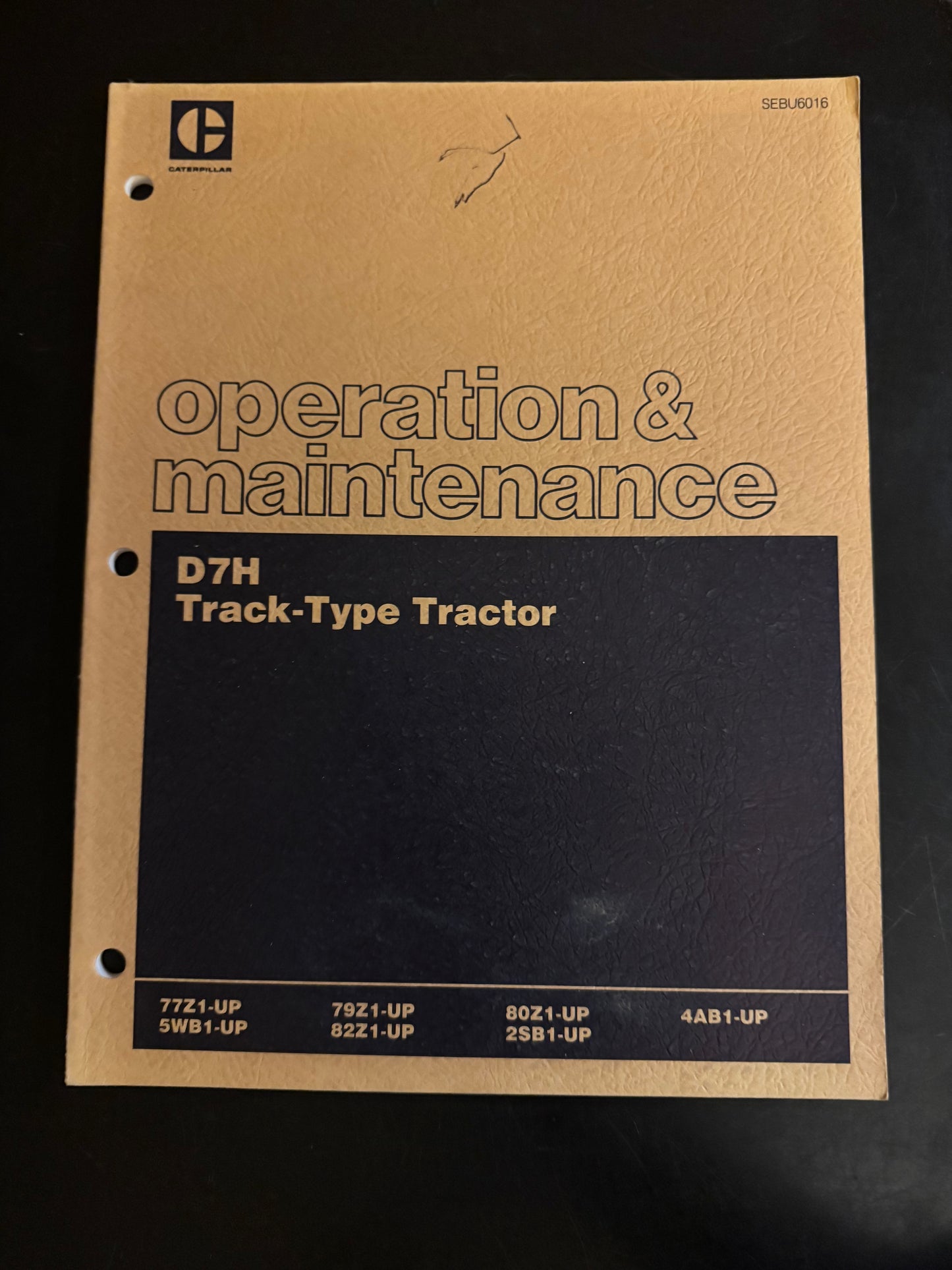 Caterpillar _ D7H Track-Type Tractor _ Operation & Maintenance