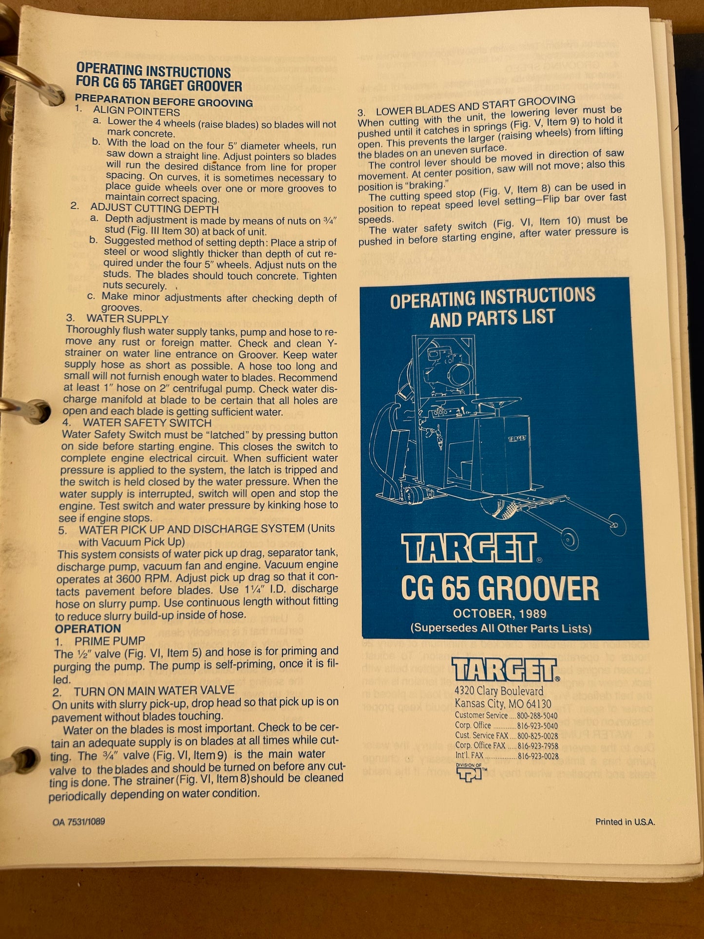 XANDER Target _ Saws & Etc Manuals vol 1