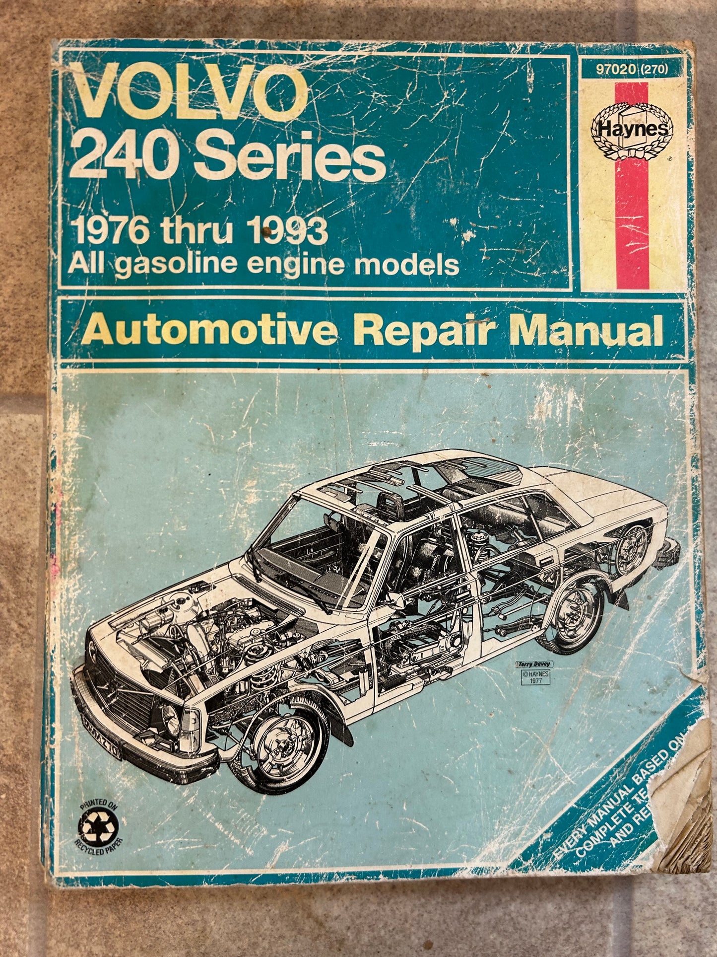 Volvo 240 Series 1976-1993 _ Haynes Auto Repair Manual