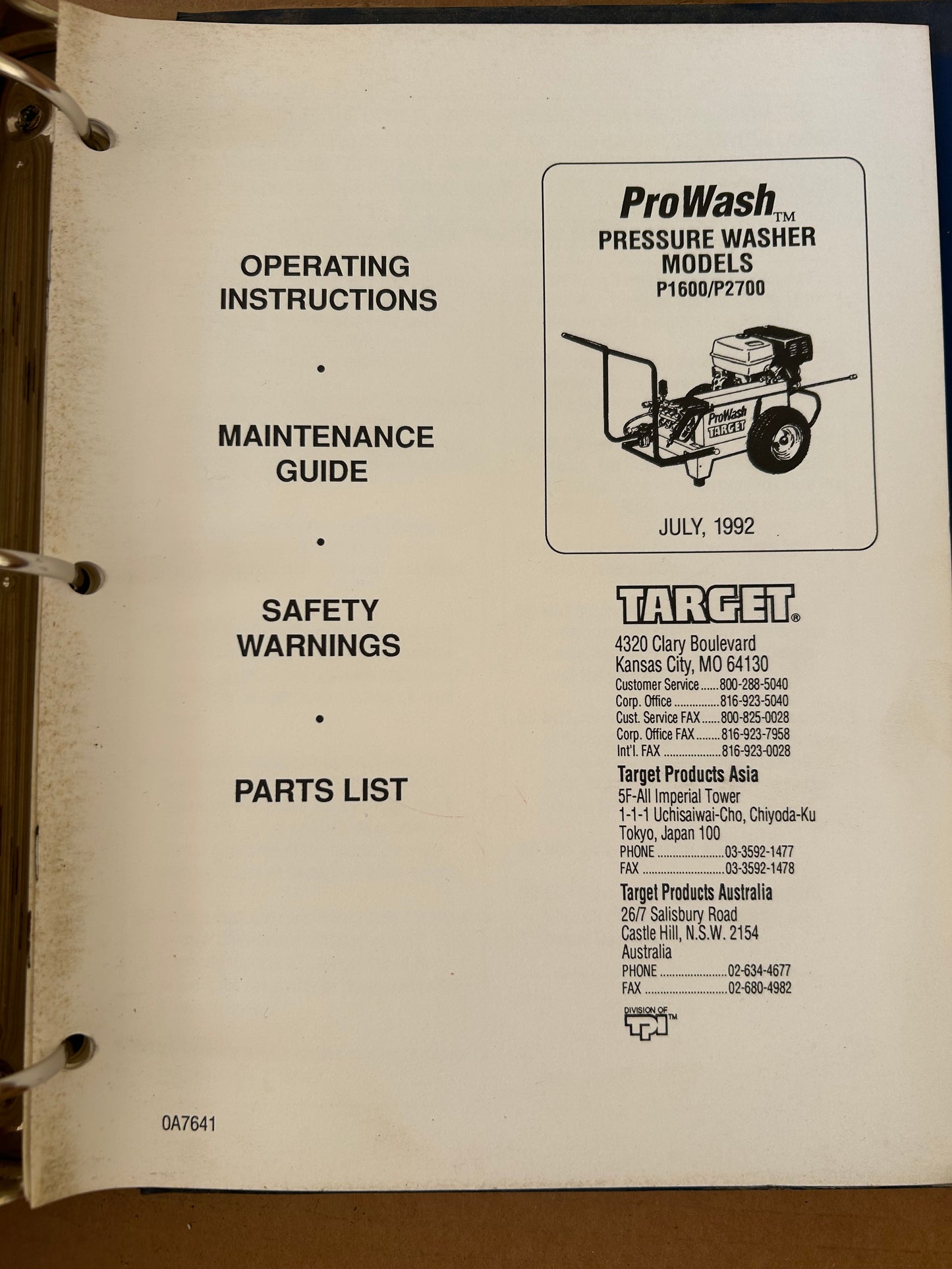 XANDER Target _ Saws & Etc Manuals vol 1