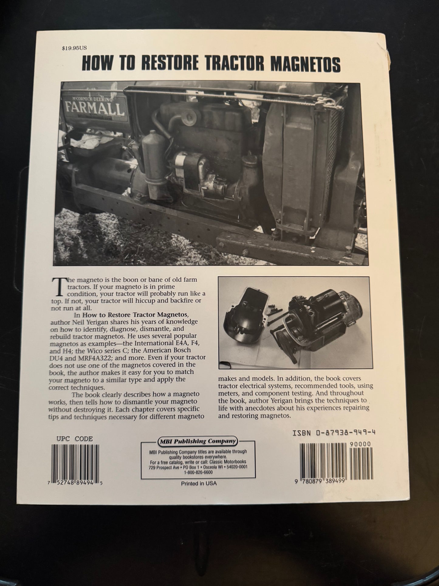 How To Restore Tractor Magnetos by Neil Yerigan