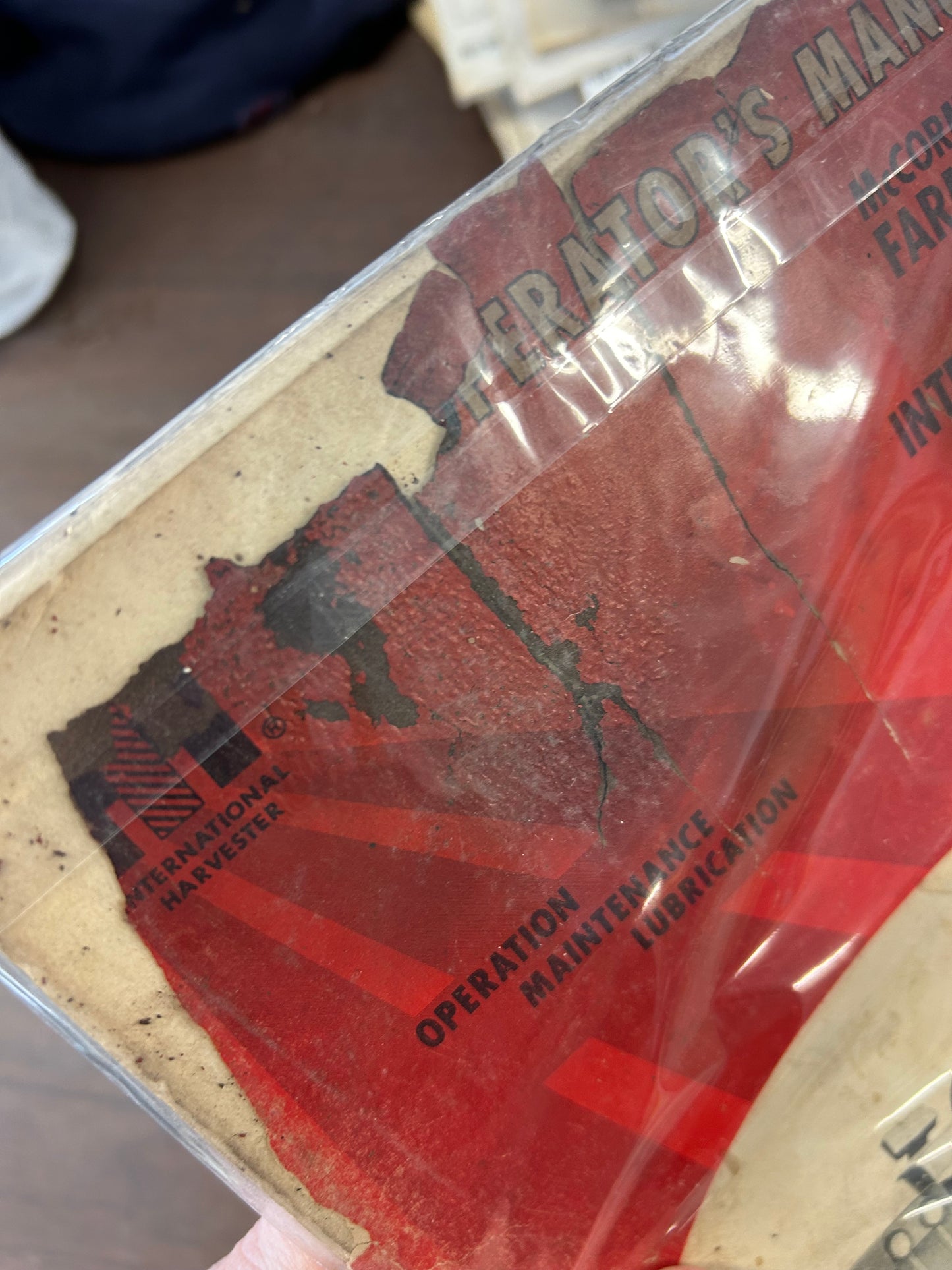 IH _ McCormick Farmall 806 Tractor _ Operator’s Manual - Poor Condition