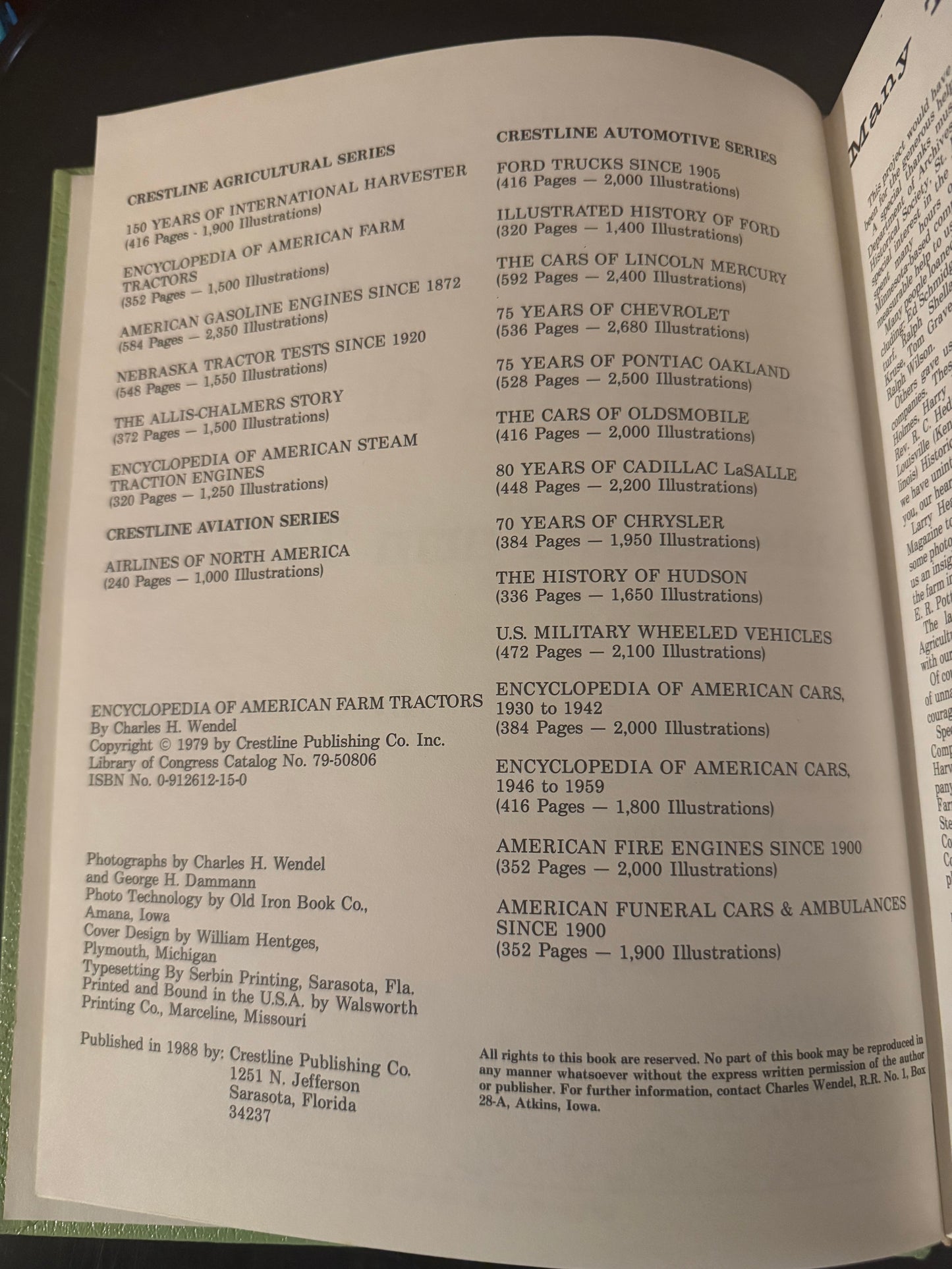 Encyclopedia of American Farm Tractors