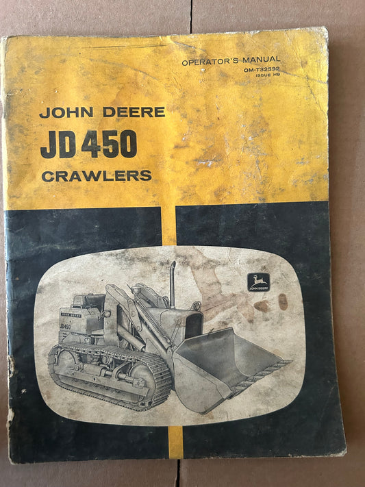 John Deere _ JD 450 Crawlers _ Operator’s Manual OM-T32592 H9