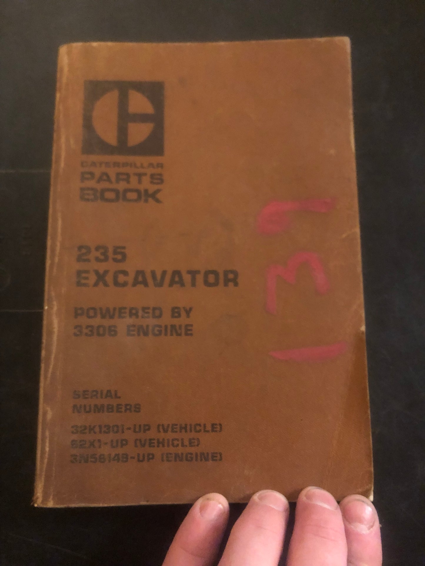 Caterpillar _ 235 Excavator _ Parts Book