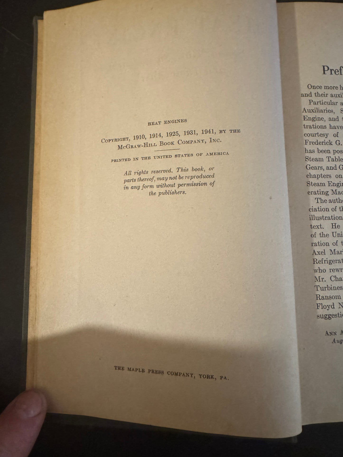 Heat Engines _ Fifth Edition By Allen & Bursley