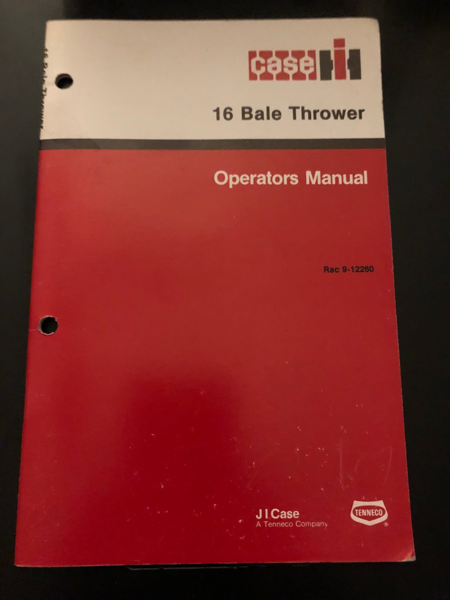 Case IH _ 16 Bake Thrower _ Operator’s Manual