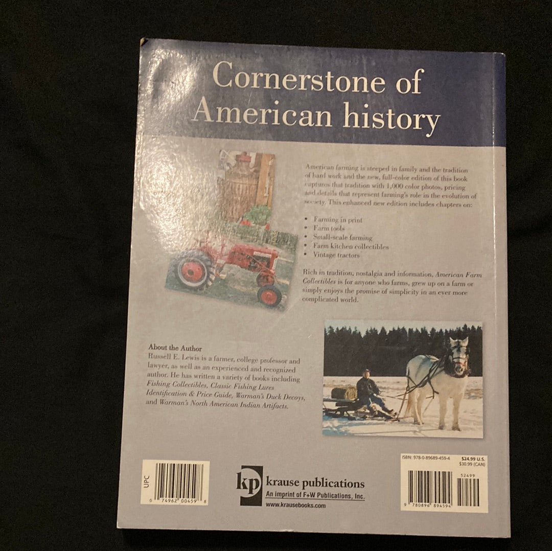 2nd Edition American Farm Collectibles Identification and Price Guide