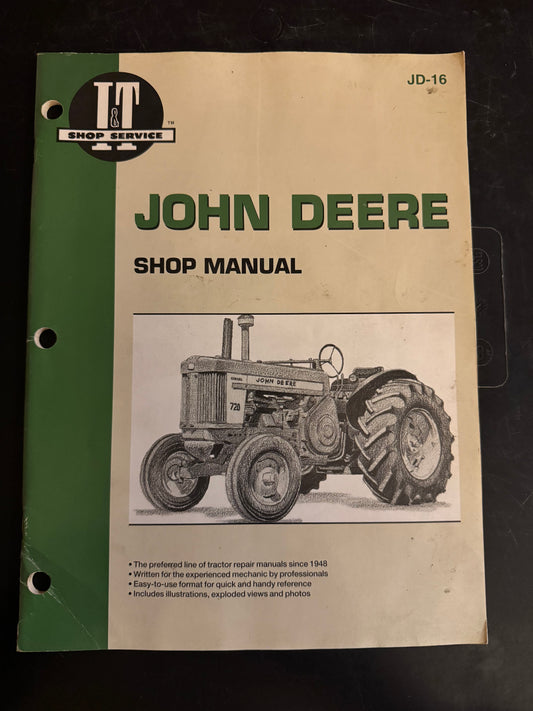 I&T Shop Service _ John Deere 720 _ JD-16 Shop Manual