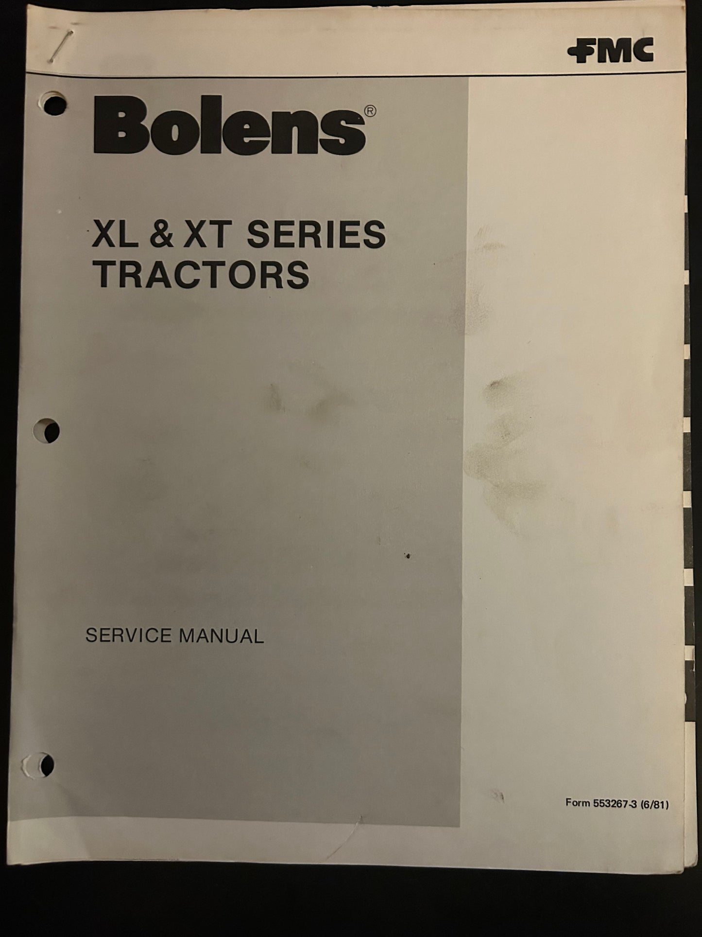 Bolens _ XL & XLT Series Tractors _ Service Manual