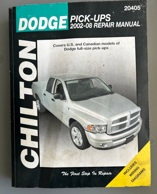 Dodge Pick-ups  _ 2002-08 _ Chilton Repair Manual