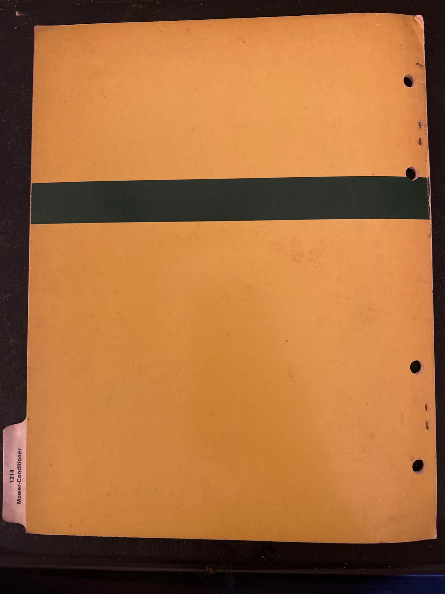 John Deere _ 1214 Mower-Conditioner _ Technical Manual TM-1132