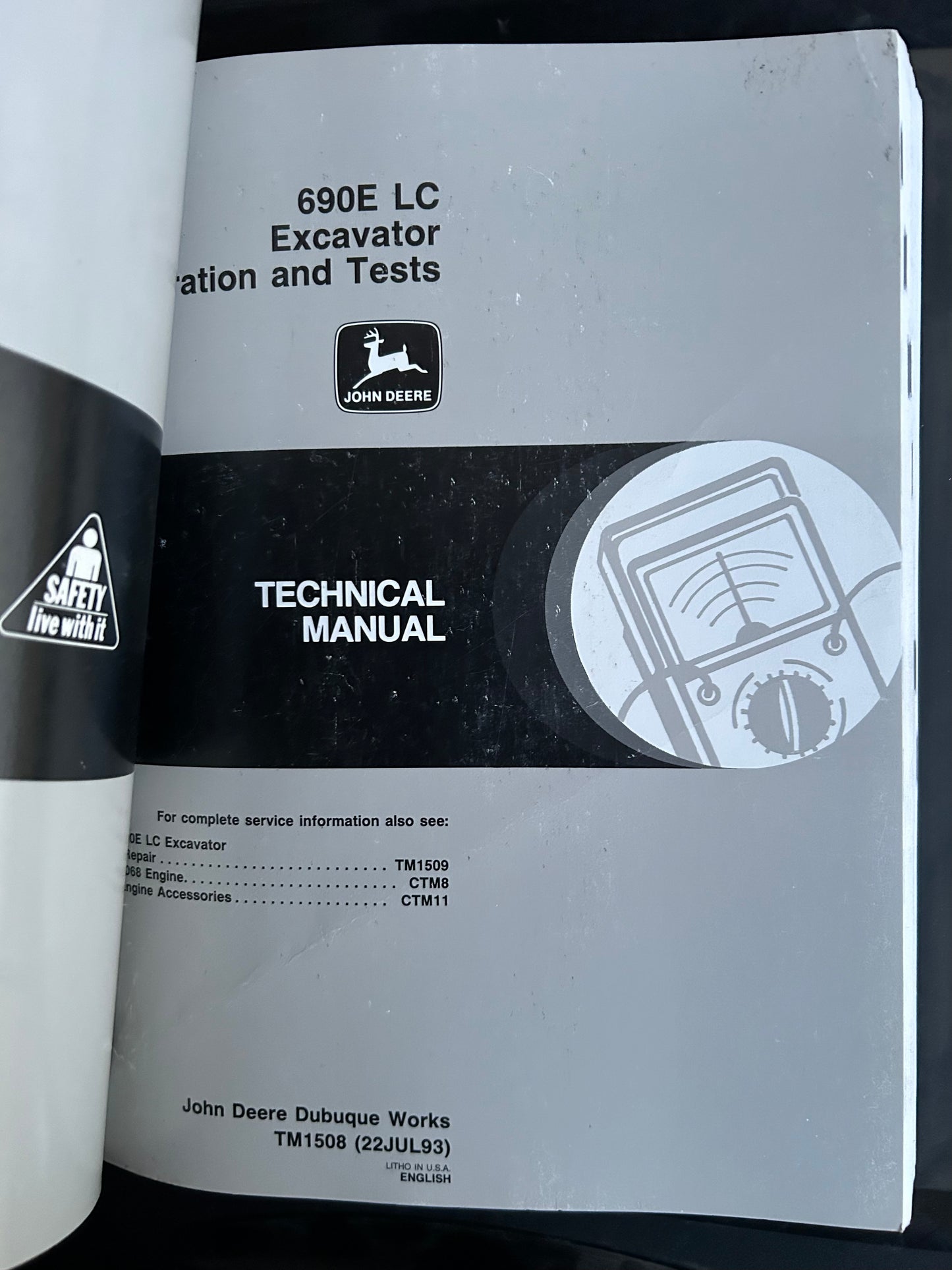 John Deere _ 690E-LC Excavator _ Technical Manuals