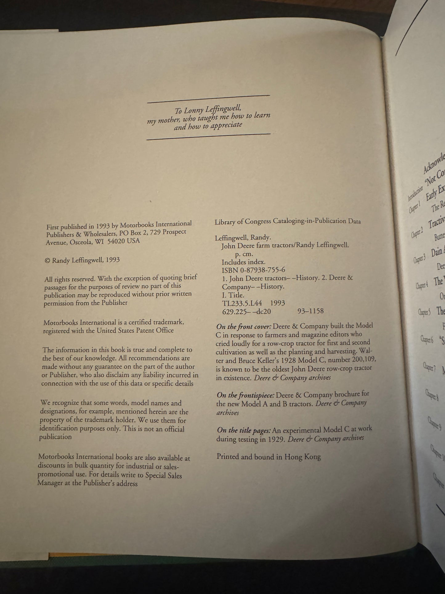 John Deere Farm Tractors _ Randy Leffingwell