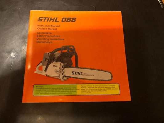 Stihl _ 066 Instructions & Owner’s Manual