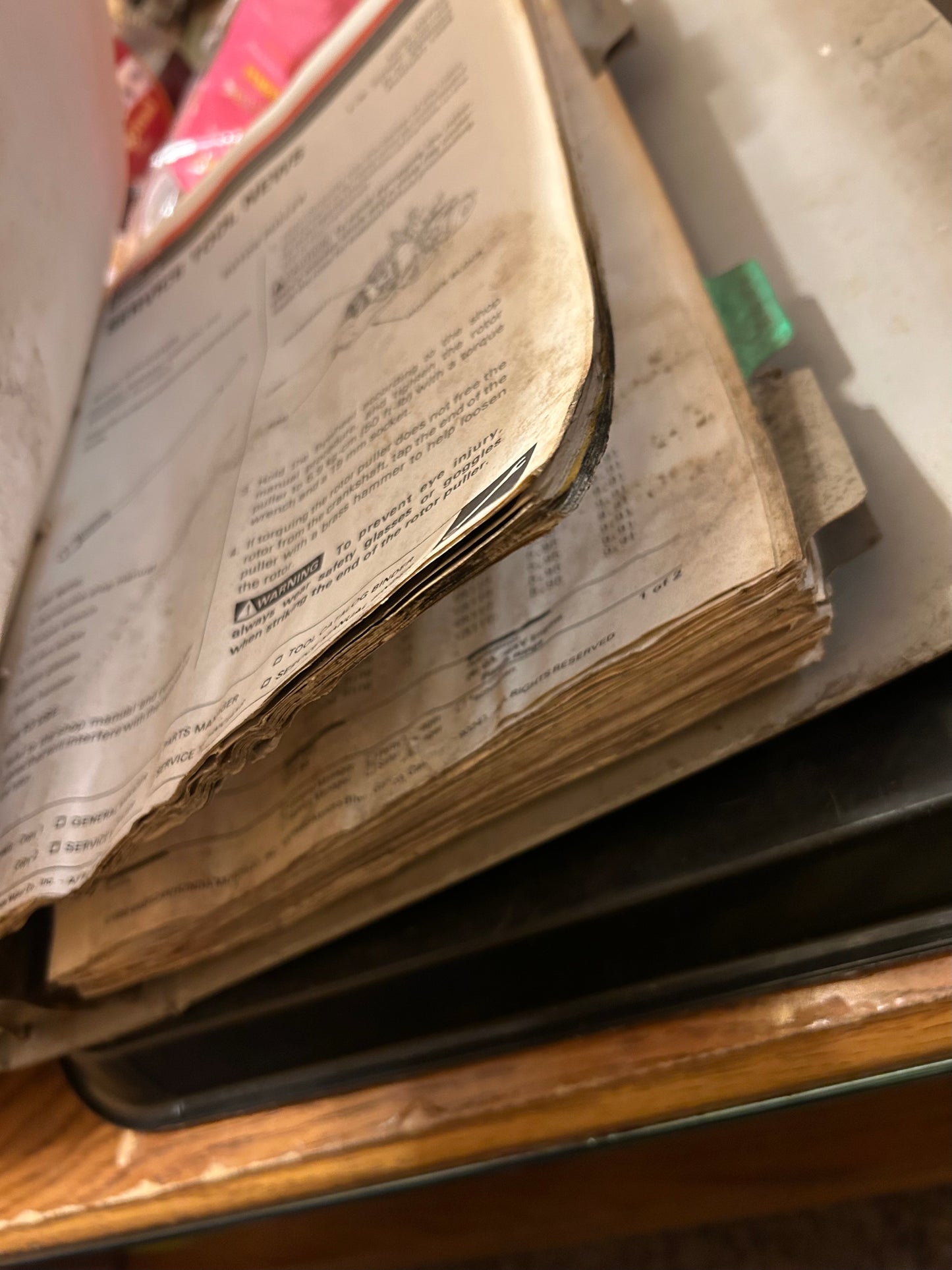 Honda Power Equipment Service Bulletins Binder