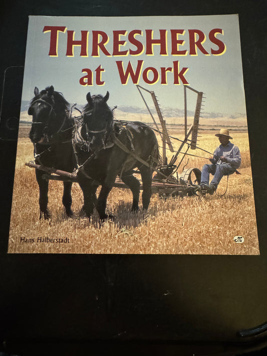 Threshers at Work by Hans Halberstadt