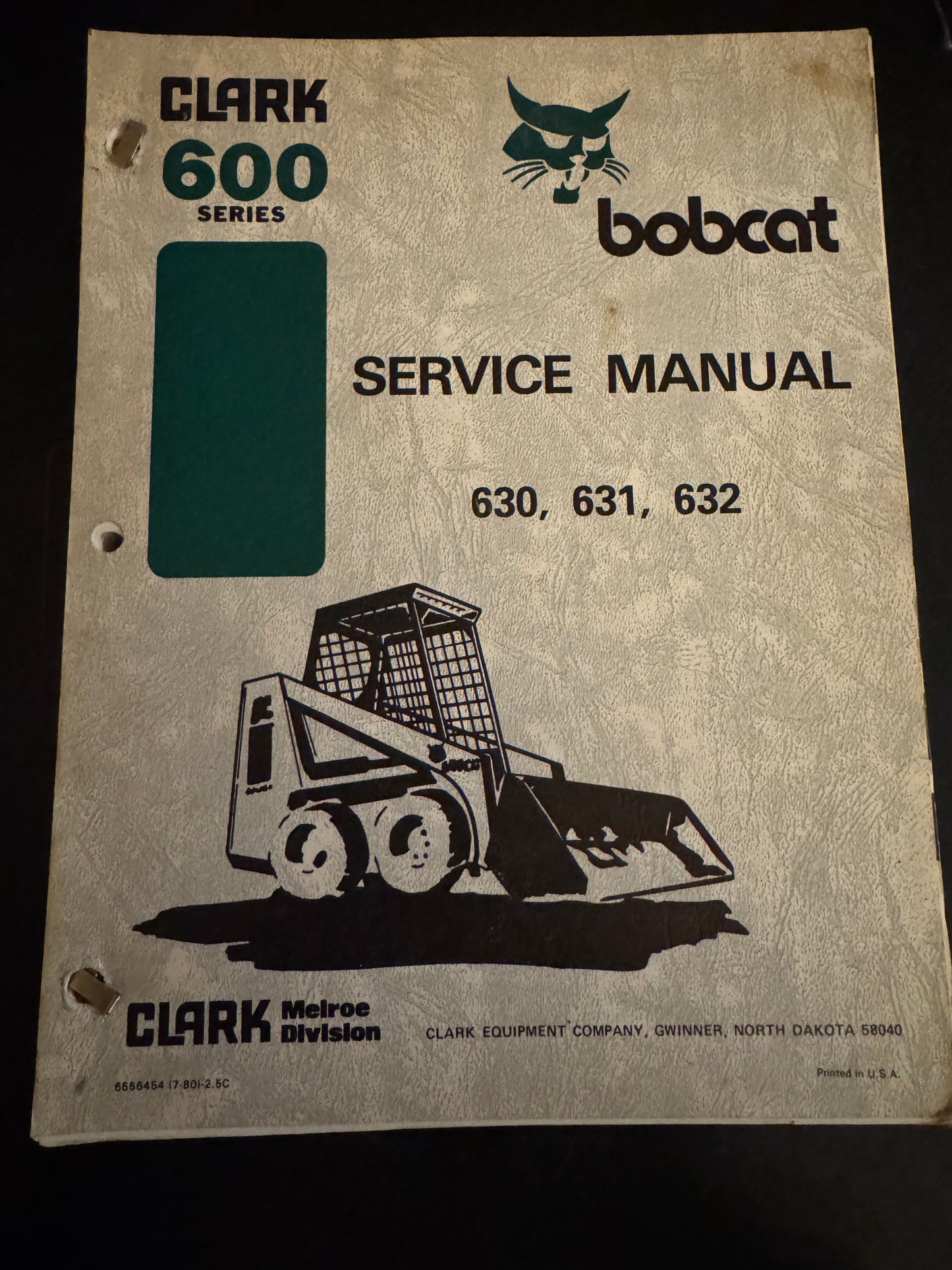 Bobcat _ 630, 631, 632 _ Service manual
