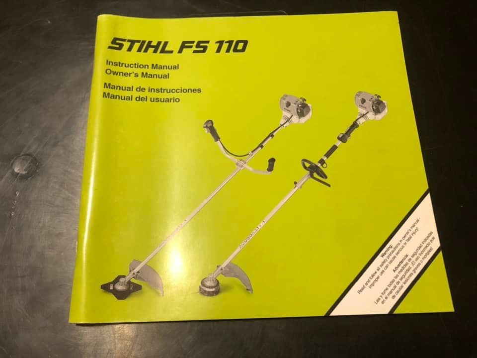 Stihl _ FS 110 Instructions & Owner’s Manual