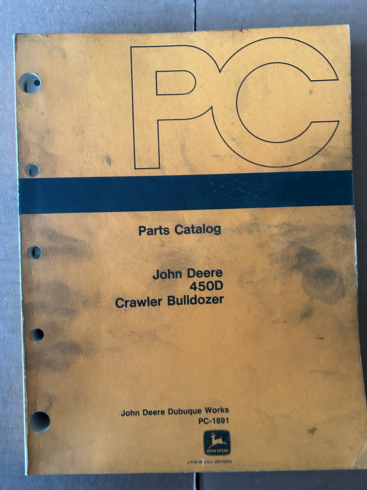 John Deere _ 450D Crawler Bulldozer _ Parts Catalog PC-1891