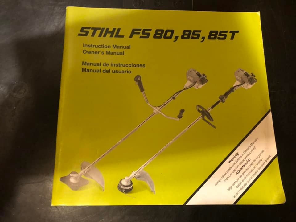 Stihl _ FS 80, 85, 85T Instructions & Owner’s Manual